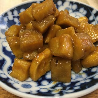 サツマイモのレンチンバター醤油